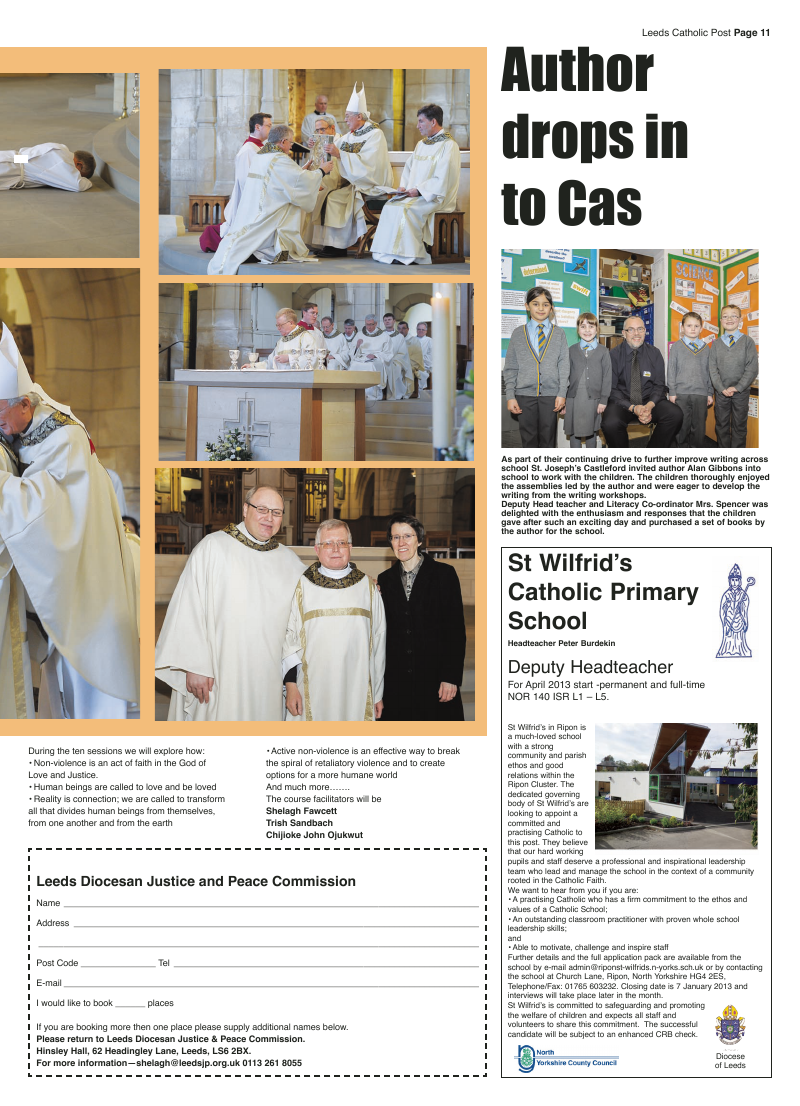 Feb 2013 edition of the Leeds Catholic Post