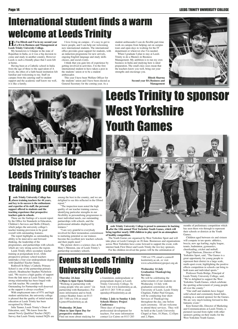 Jun 2010 edition of the Leeds Catholic Post