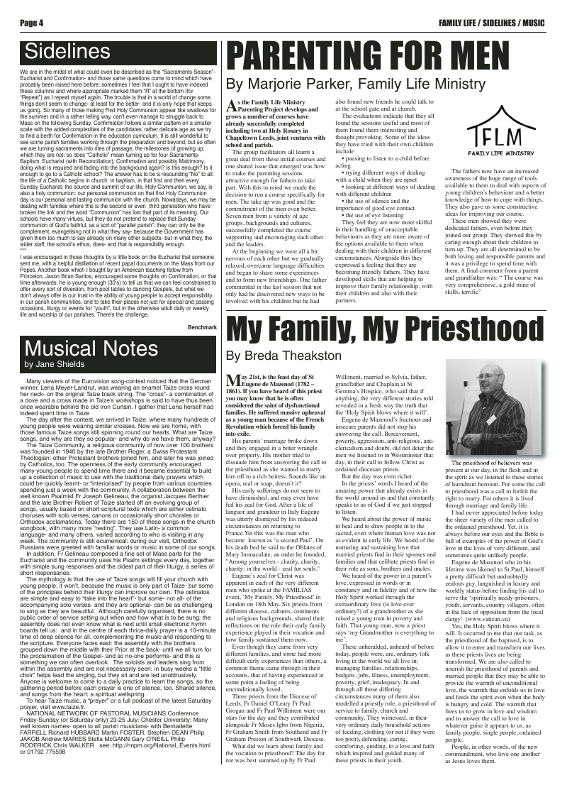 Jun 2010 edition of the Leeds Catholic Post Jun 2010 edition of the Leeds Catholic Post