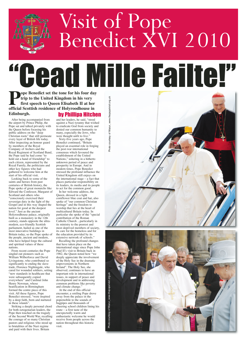 Oct 2010 edition of the Leeds Catholic Post