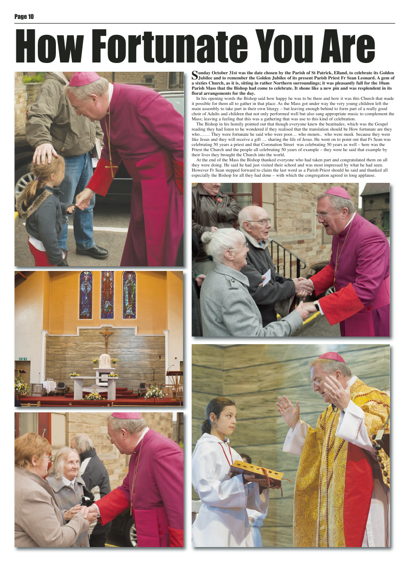 Nov 2010 edition of the Leeds Catholic Post