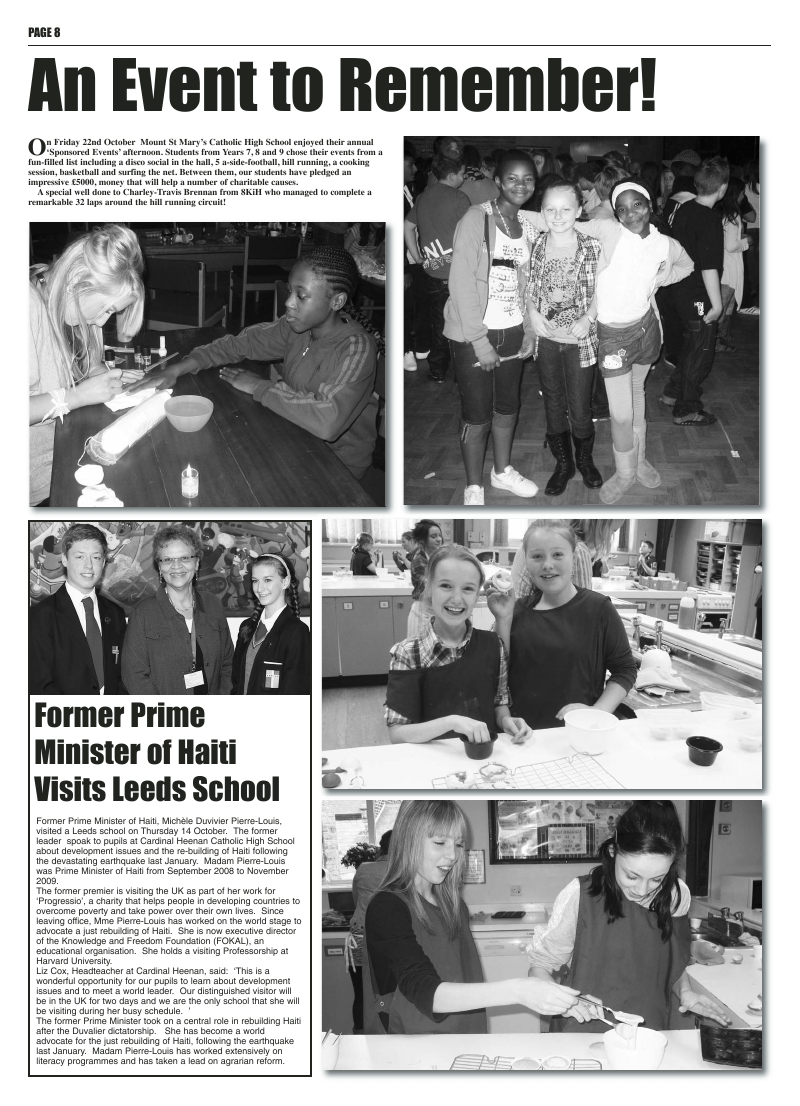 Nov 2010 edition of the Leeds Catholic Post Nov 2010 edition of the Leeds Catholic Post