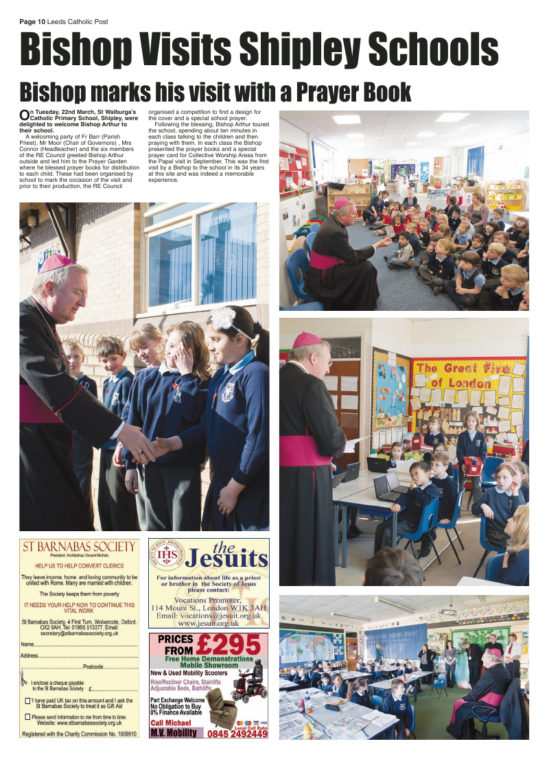 Apr 2011 edition of the Leeds Catholic Post