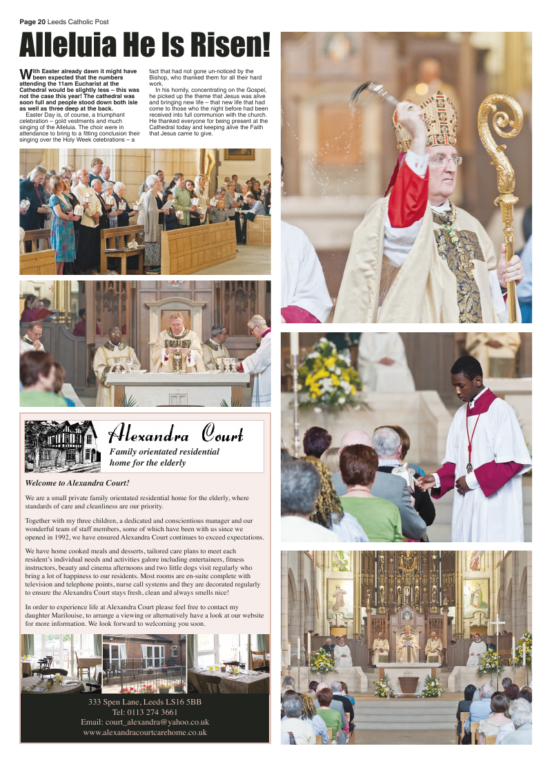 May 2011 edition of the Leeds Catholic Post