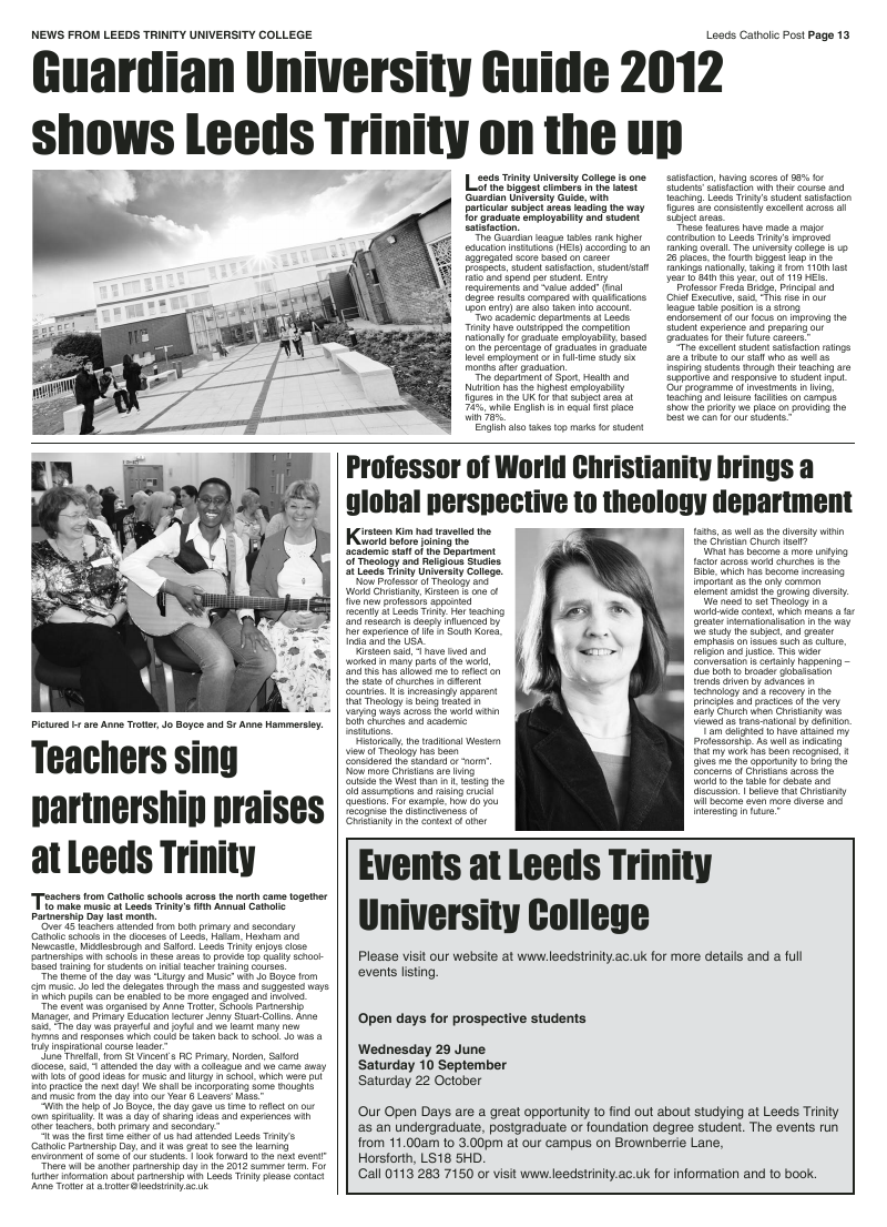 Jun 2011 edition of the Leeds Catholic Post