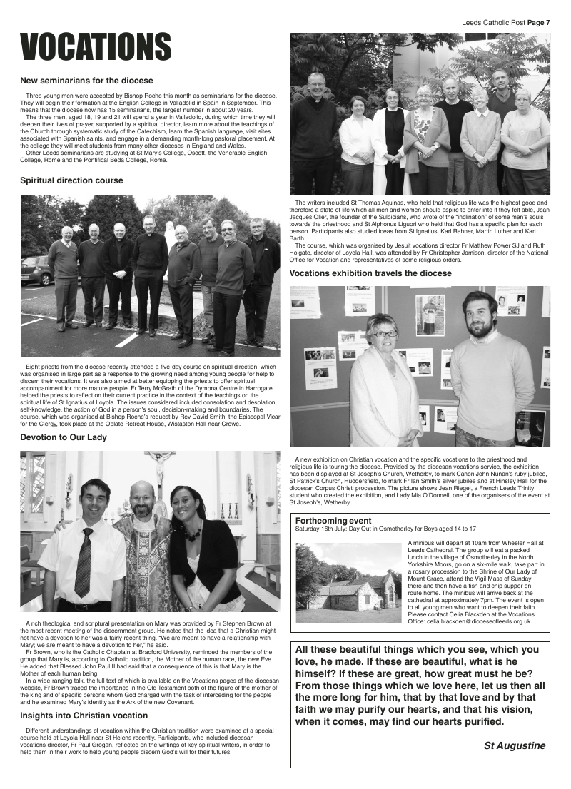 Jun 2011 edition of the Leeds Catholic Post Jun 2011 edition of the Leeds Catholic Post