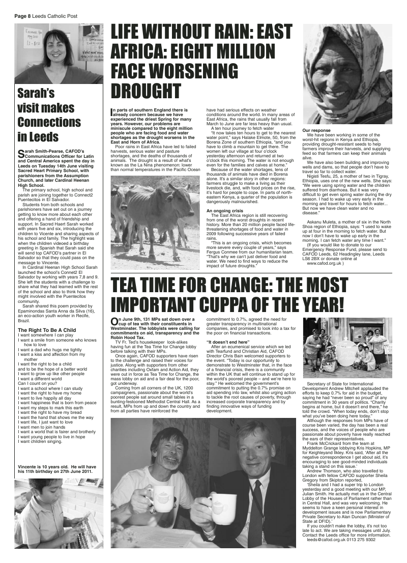 Jun 2011 edition of the Leeds Catholic Post