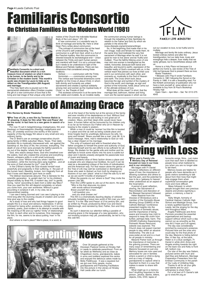 Jul/Aug 2011 edition of the Leeds Catholic Post