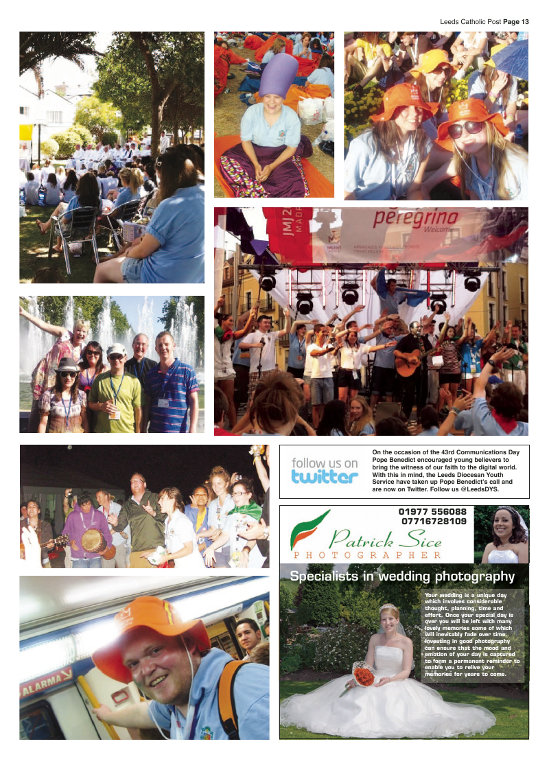 Sept 2011 edition of the Leeds Catholic Post Sept 2011 edition of the Leeds Catholic Post