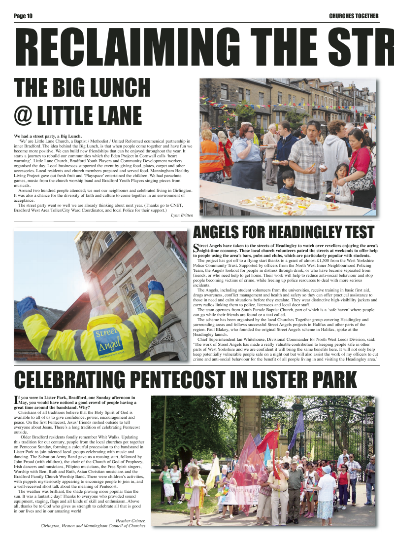 Nov 2011 edition of the Leeds Catholic Post Nov 2011 edition of the Leeds Catholic Post