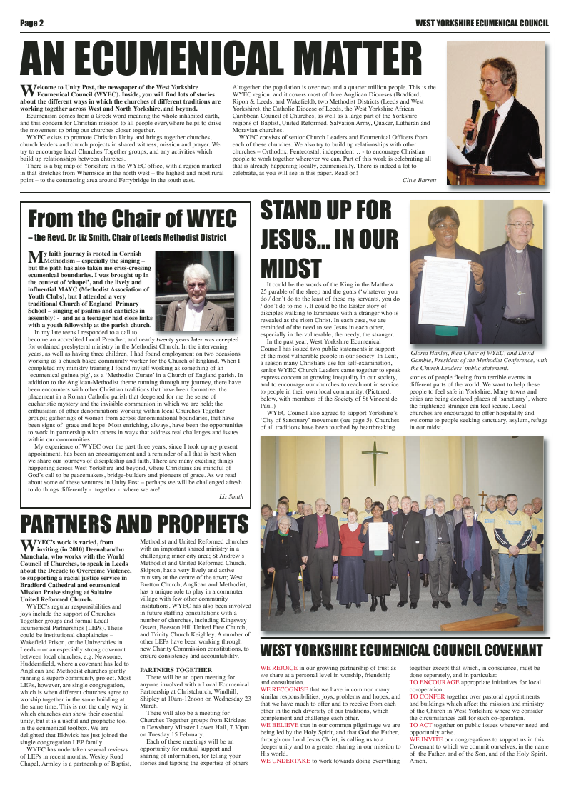 Nov 2011 edition of the Leeds Catholic Post