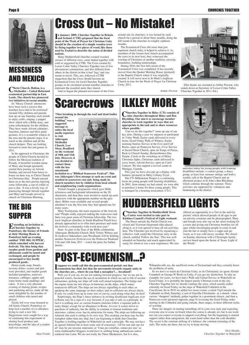 Nov 2011 edition of the Leeds Catholic Post