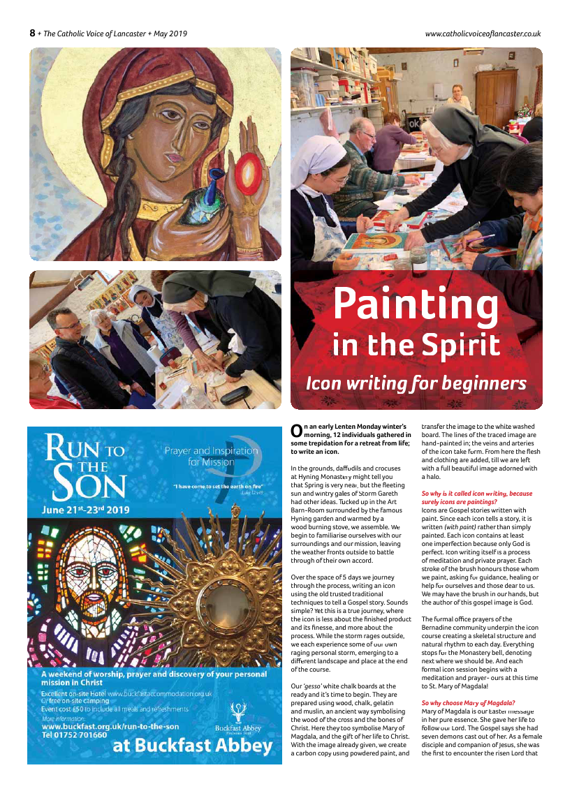 May 2019 edition of the Catholic Voice of Lancaster - Page 