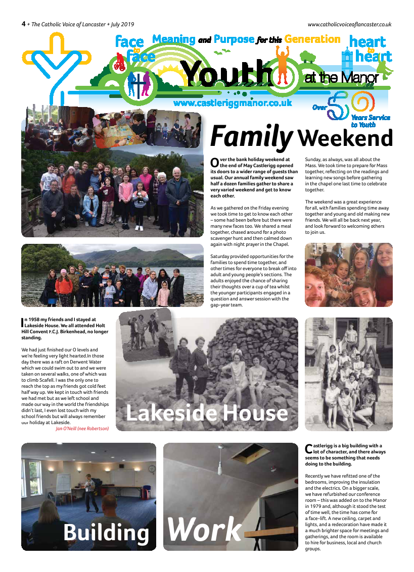 Jul/Aug 2019 edition of the Catholic Voice of Lancaster - Page 