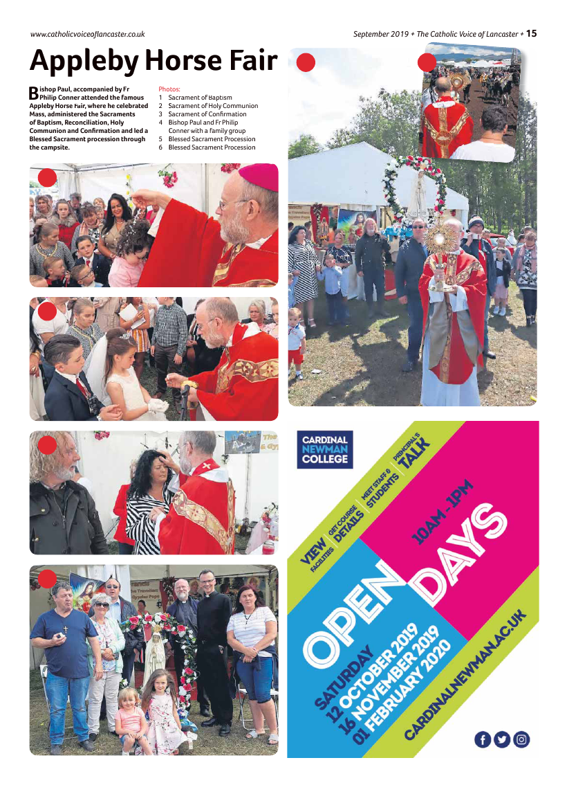 Sept 2019 edition of the Catholic Voice of Lancaster - Page 