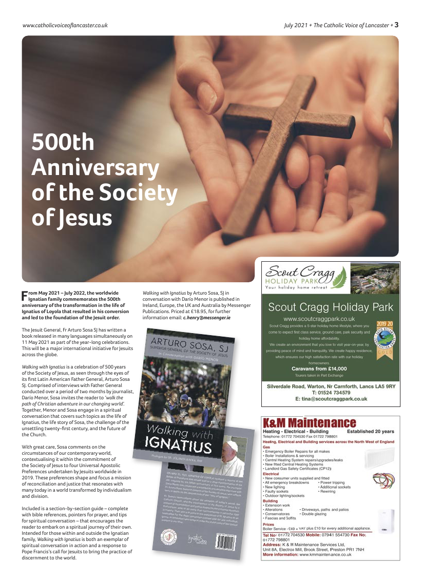 Mar 2021 edition of the Catholic Voice of Lancaster