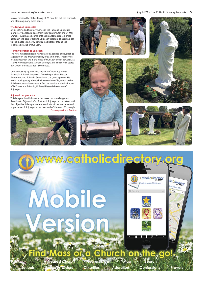 Mar 2021 edition of the Catholic Voice of Lancaster