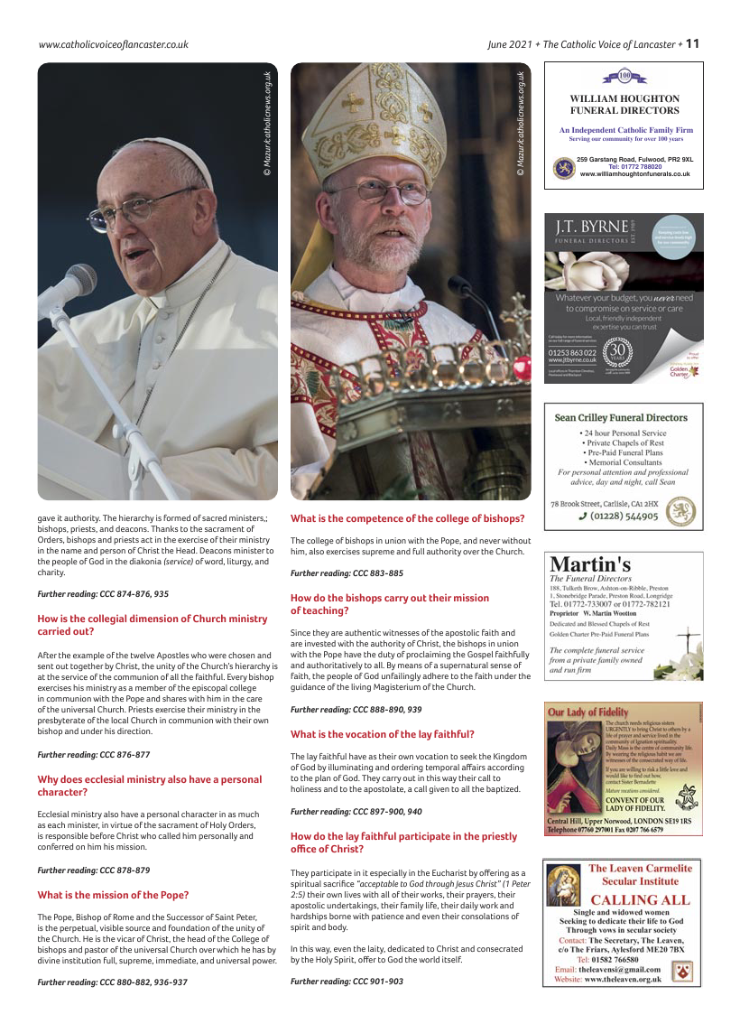 Jun 2021 edition of the Catholic Voice of Lancaster