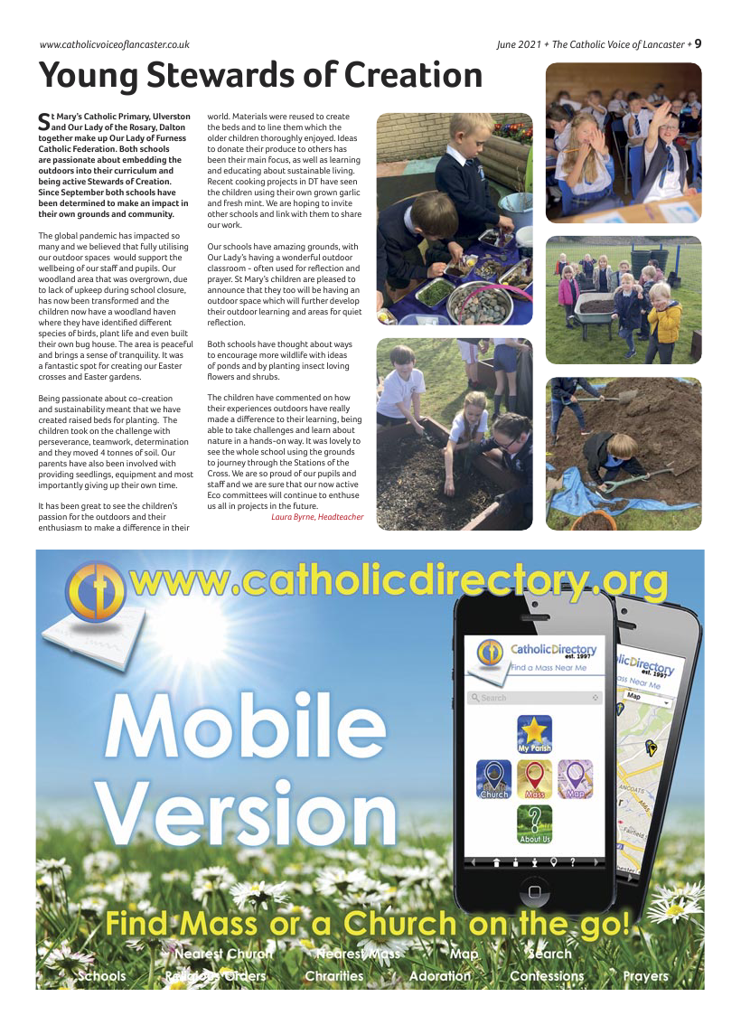 Jun 2021 edition of the Catholic Voice of Lancaster