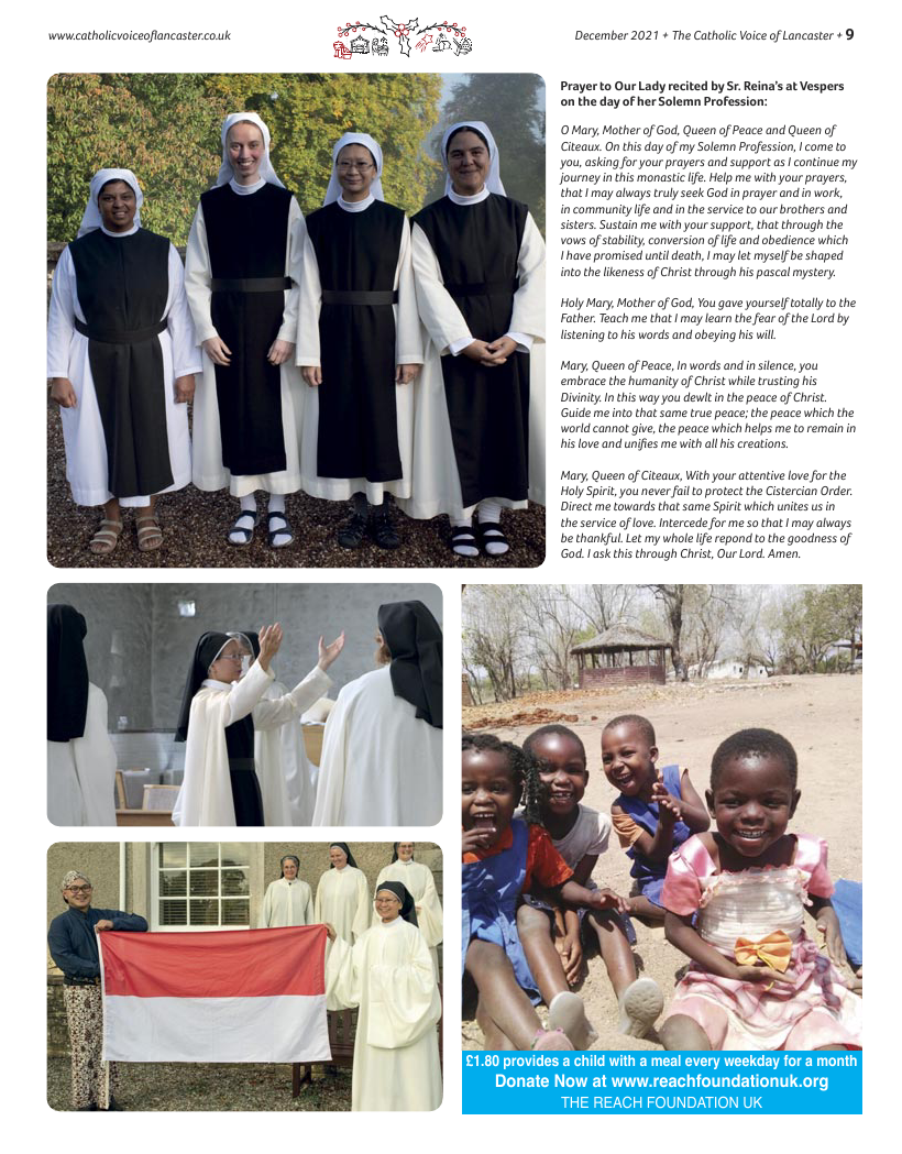 Dec 2021 edition of the Catholic Voice of Lancaster