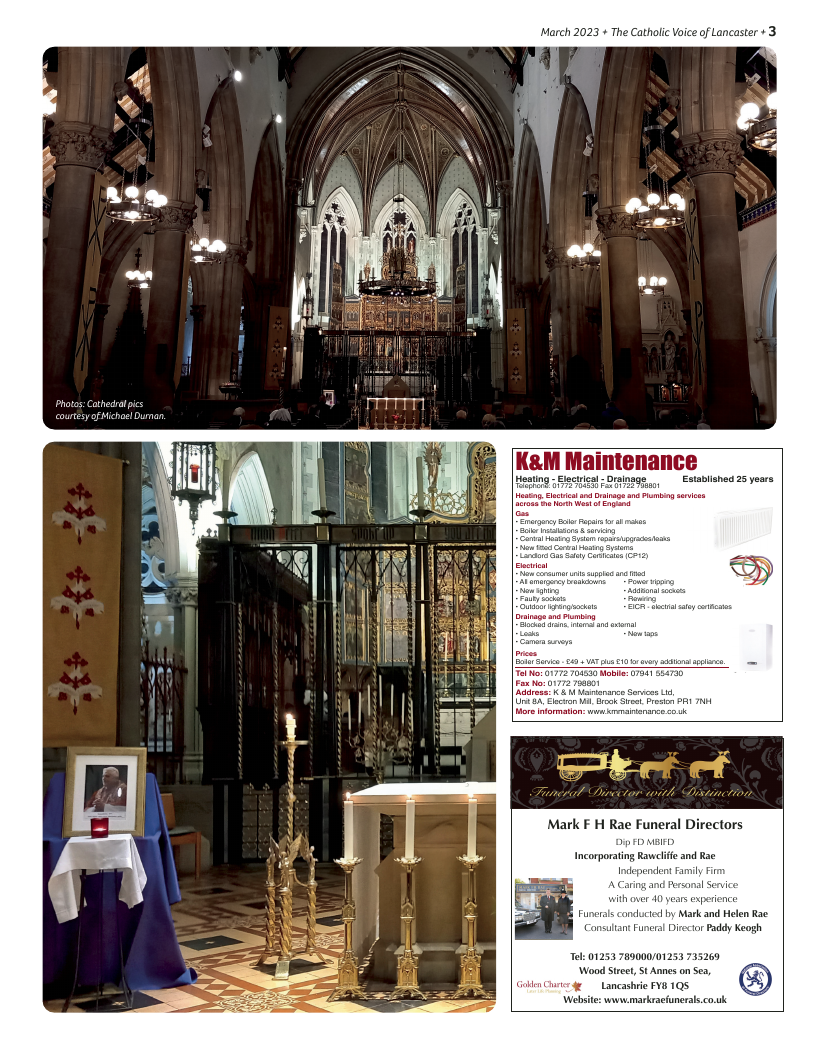 Mar 2023 edition of the Catholic Voice of Lancaster