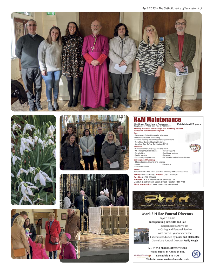 Apr 2023 edition of the Catholic Voice of Lancaster