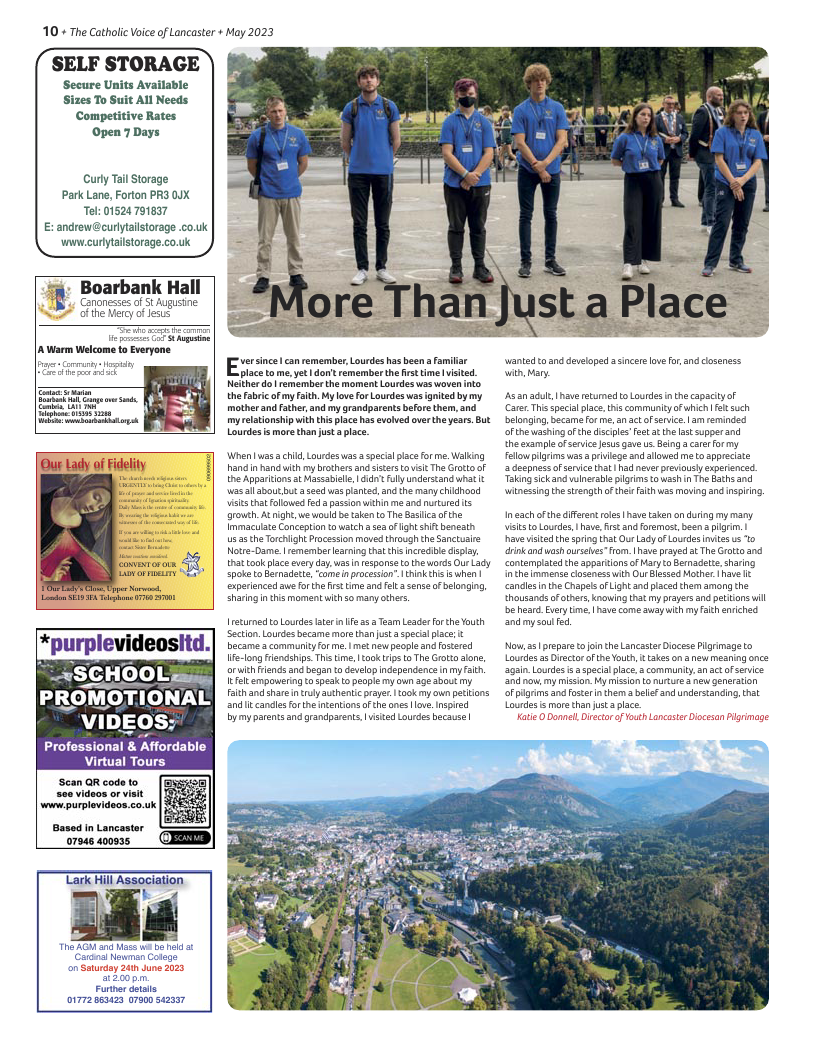 May 2023 edition of the Catholic Voice of Lancaster