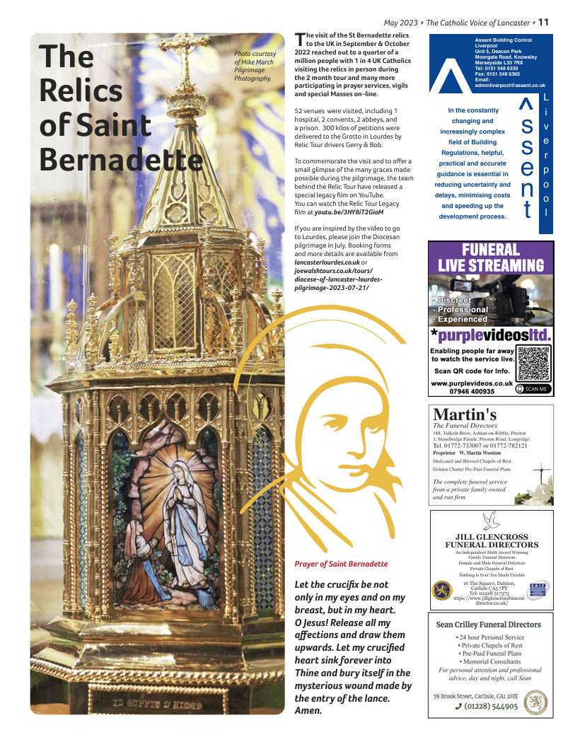 May 2023 edition of the Catholic Voice of Lancaster