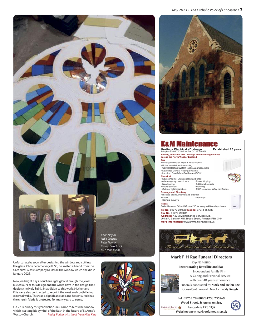 May 2023 edition of the Catholic Voice of Lancaster