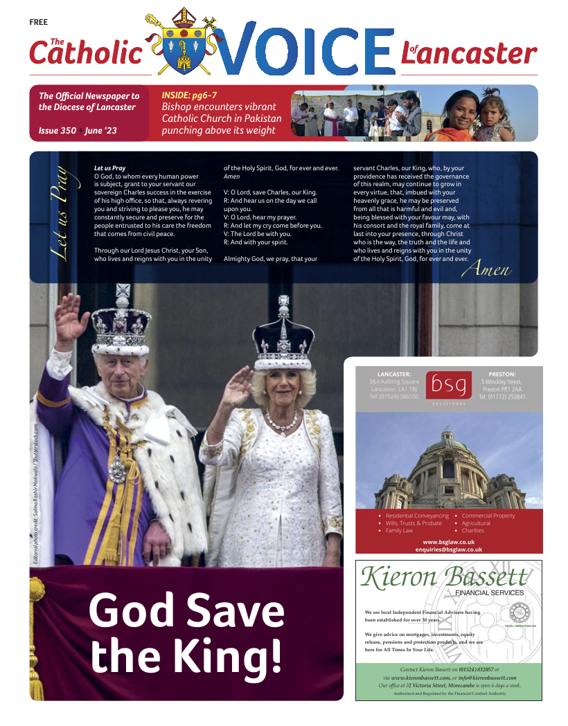 Jun 2023 edition of the Catholic Voice of Lancaster