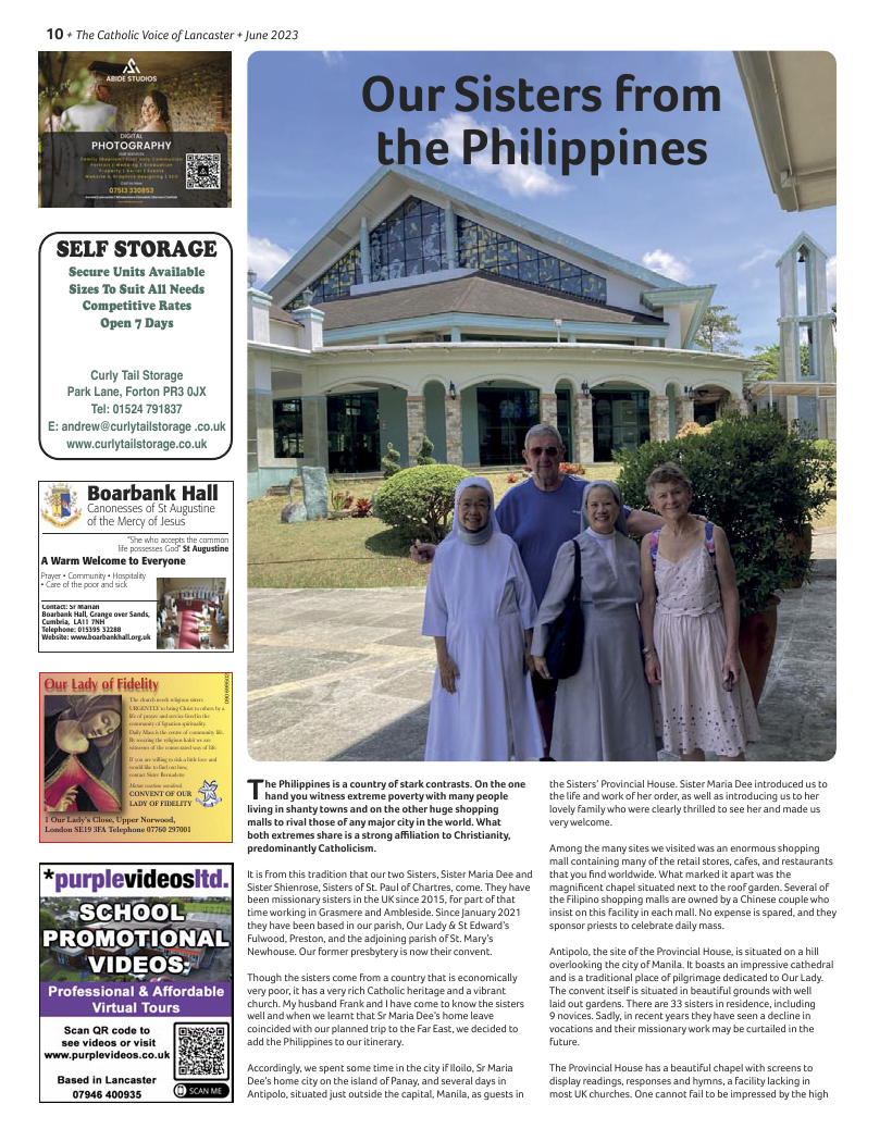 Jun 2023 edition of the Catholic Voice of Lancaster