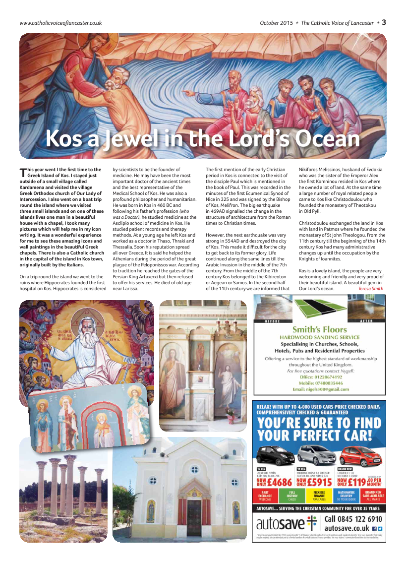 Oct 2015 edition of the Catholic Voice of Lancaster