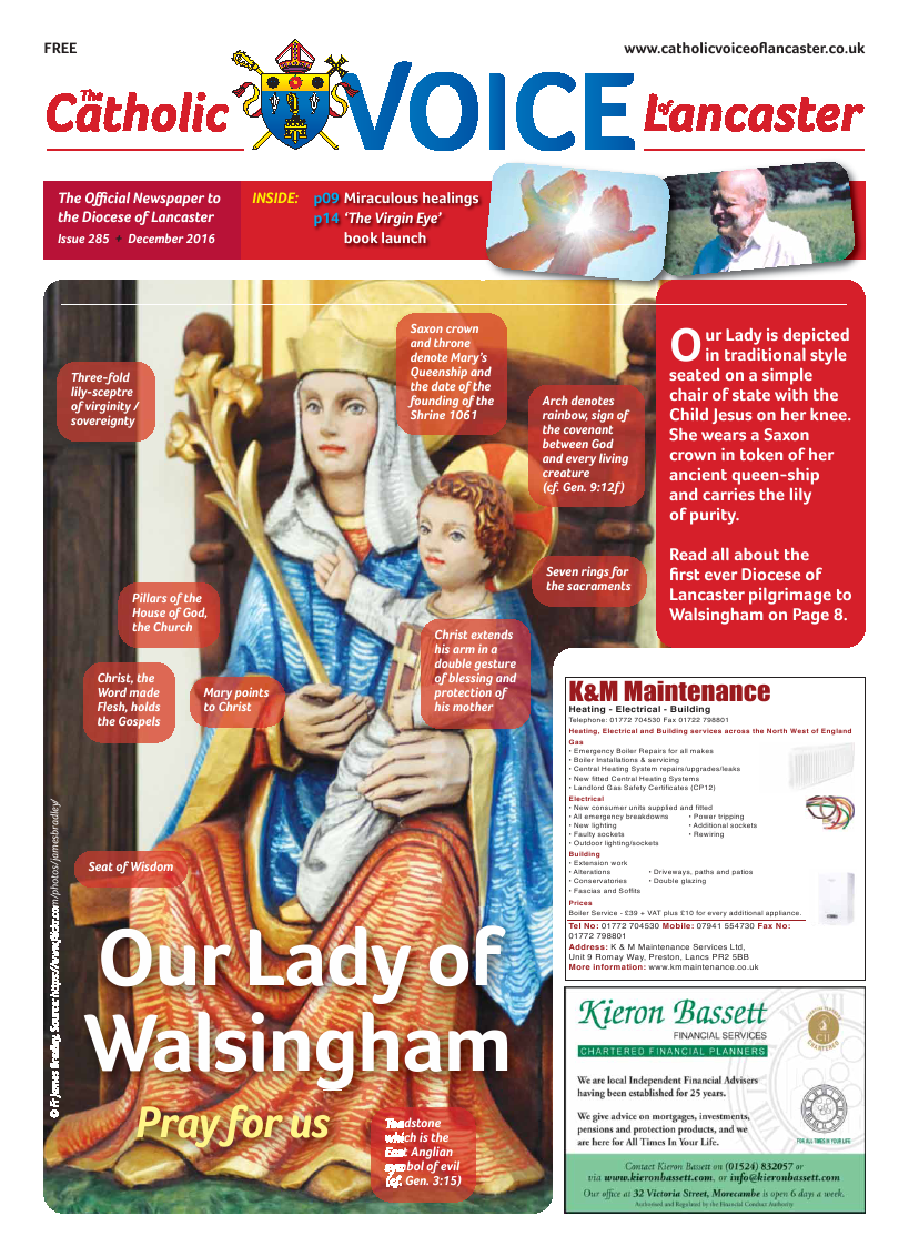 Dec 2016 edition of the Catholic Voice of Lancaster - Page 