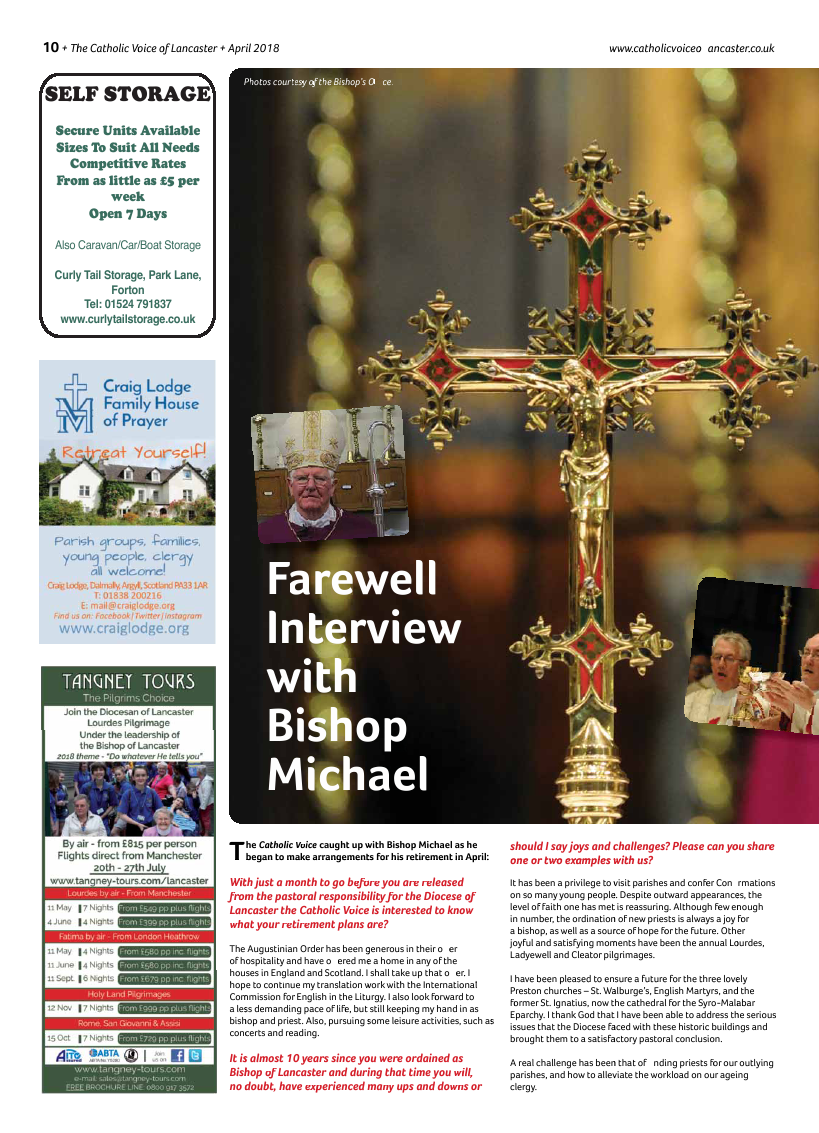 Apr 2018 edition of the Catholic Voice of Lancaster - Page 