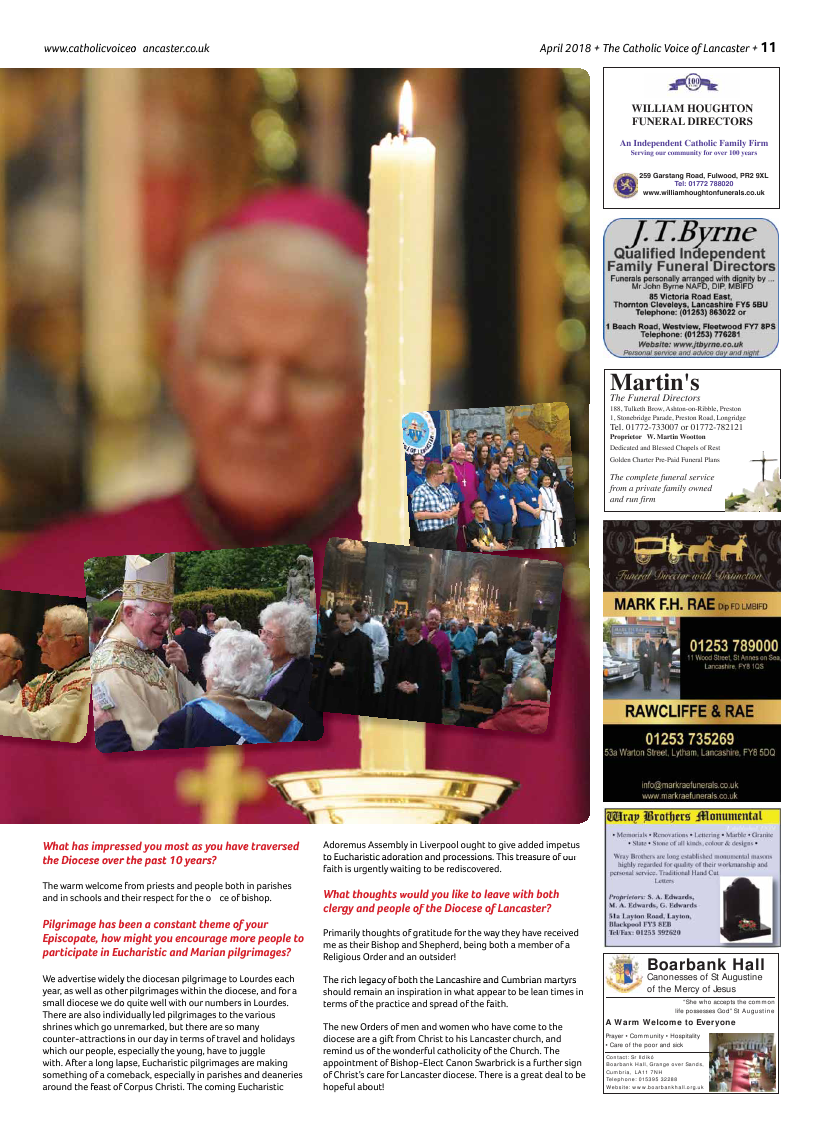 Apr 2018 edition of the Catholic Voice of Lancaster - Page 