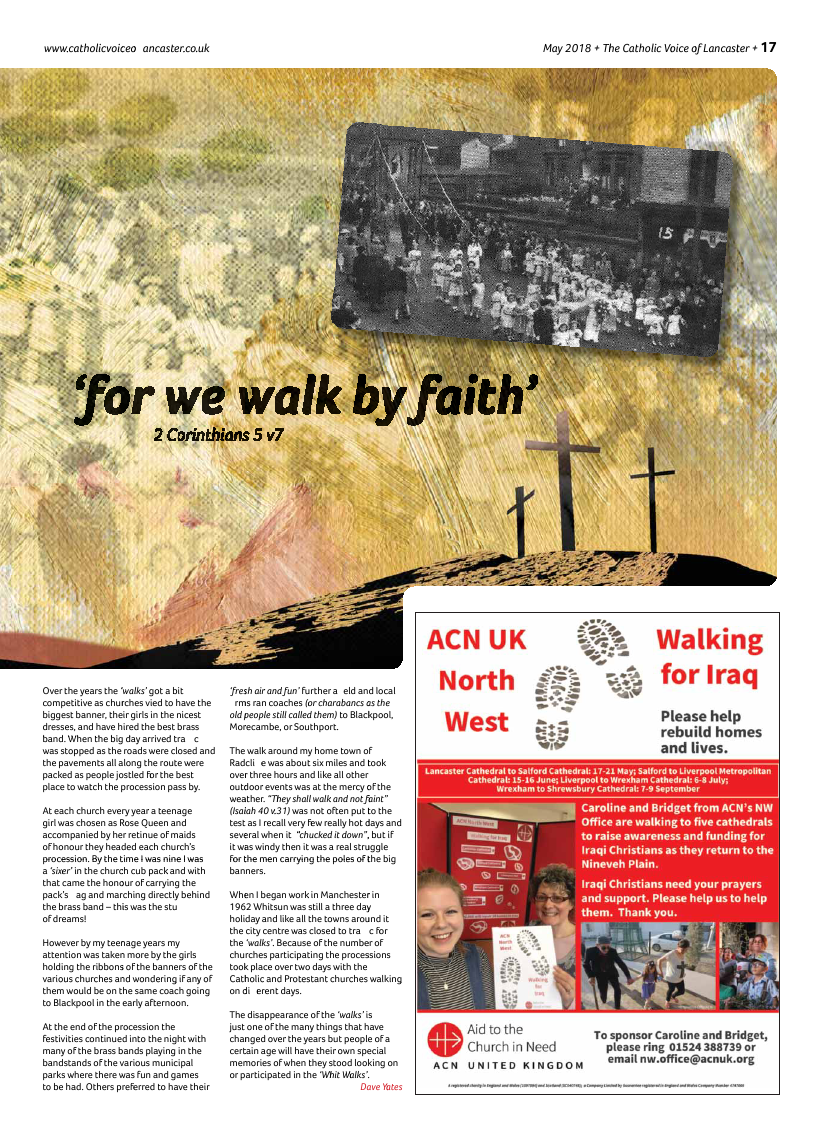 May 2018 edition of the Catholic Voice of Lancaster - Page 