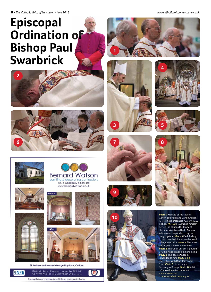 Jun 2018 edition of the Catholic Voice of Lancaster - Page 