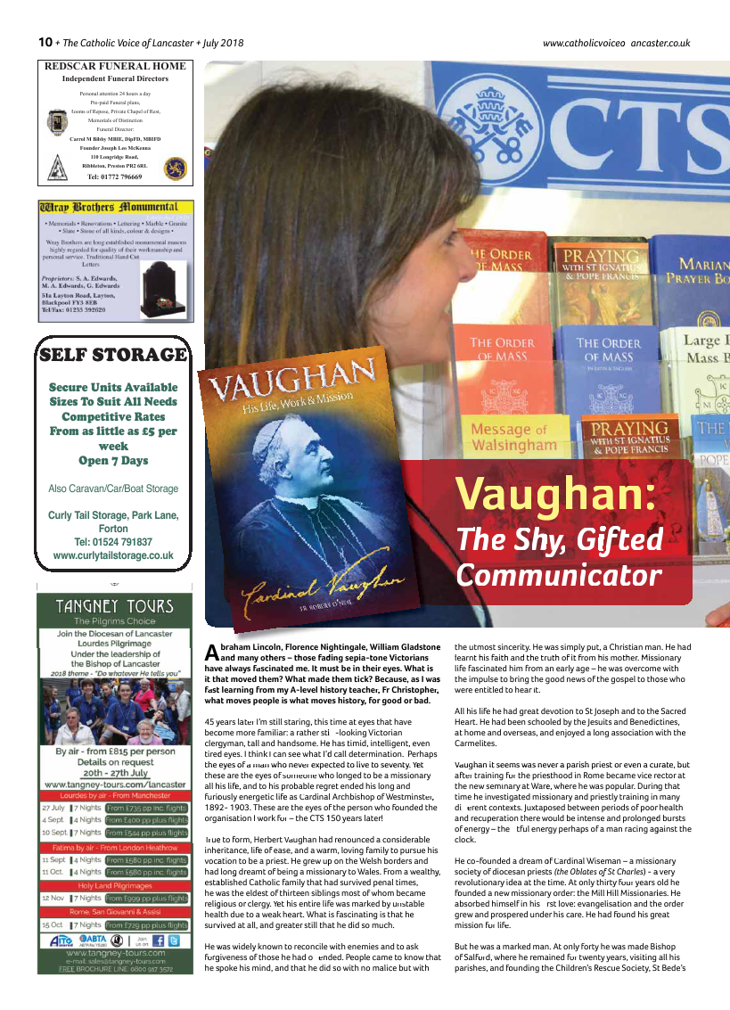 Jul/Aug 2018 edition of the Catholic Voice of Lancaster - Page 