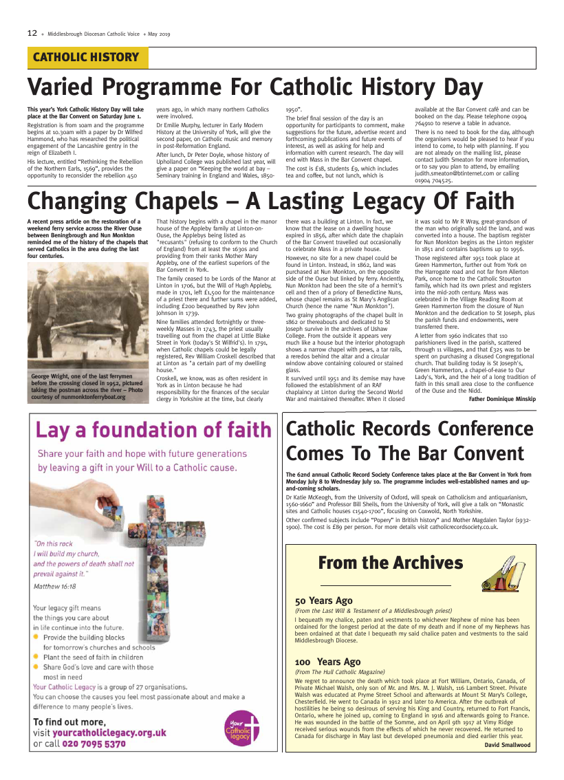May 2019 edition of the Middlesbrough Voice - Page 