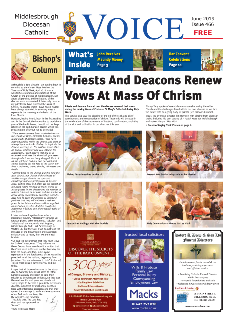 Jun 2019 edition of the Middlesbrough Voice - Page 