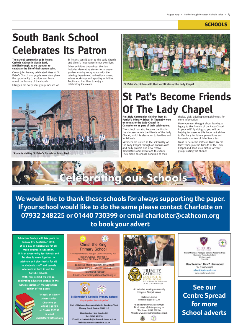 Aug 2019 edition of the Middlesbrough Voice - Page 