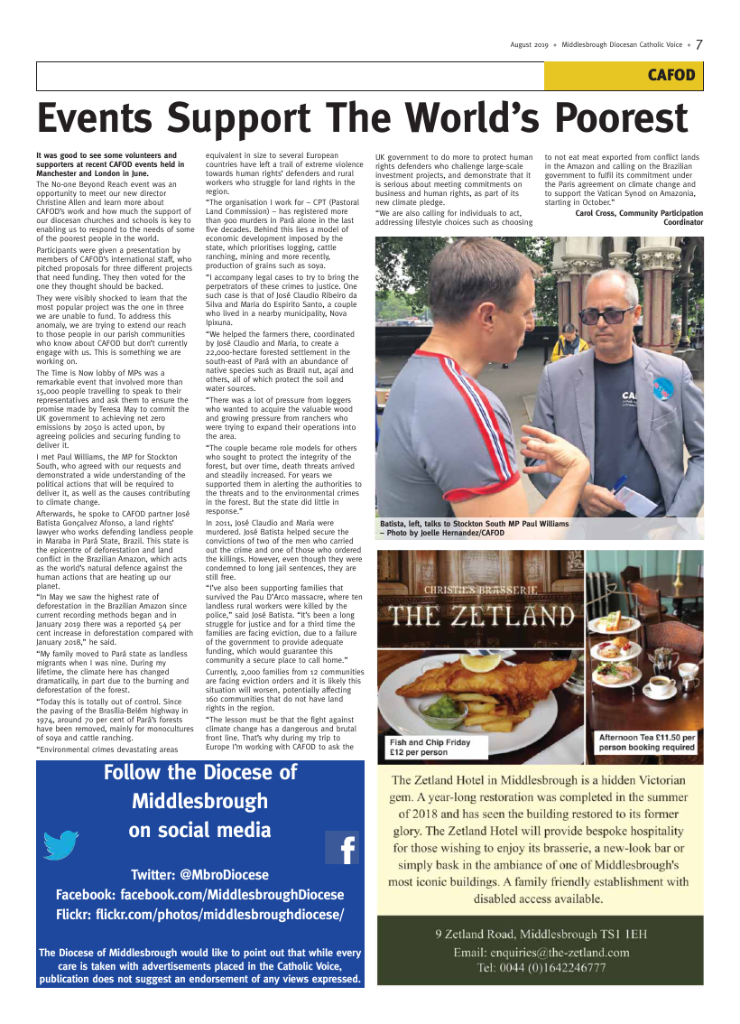 Aug 2019 edition of the Middlesbrough Voice - Page 