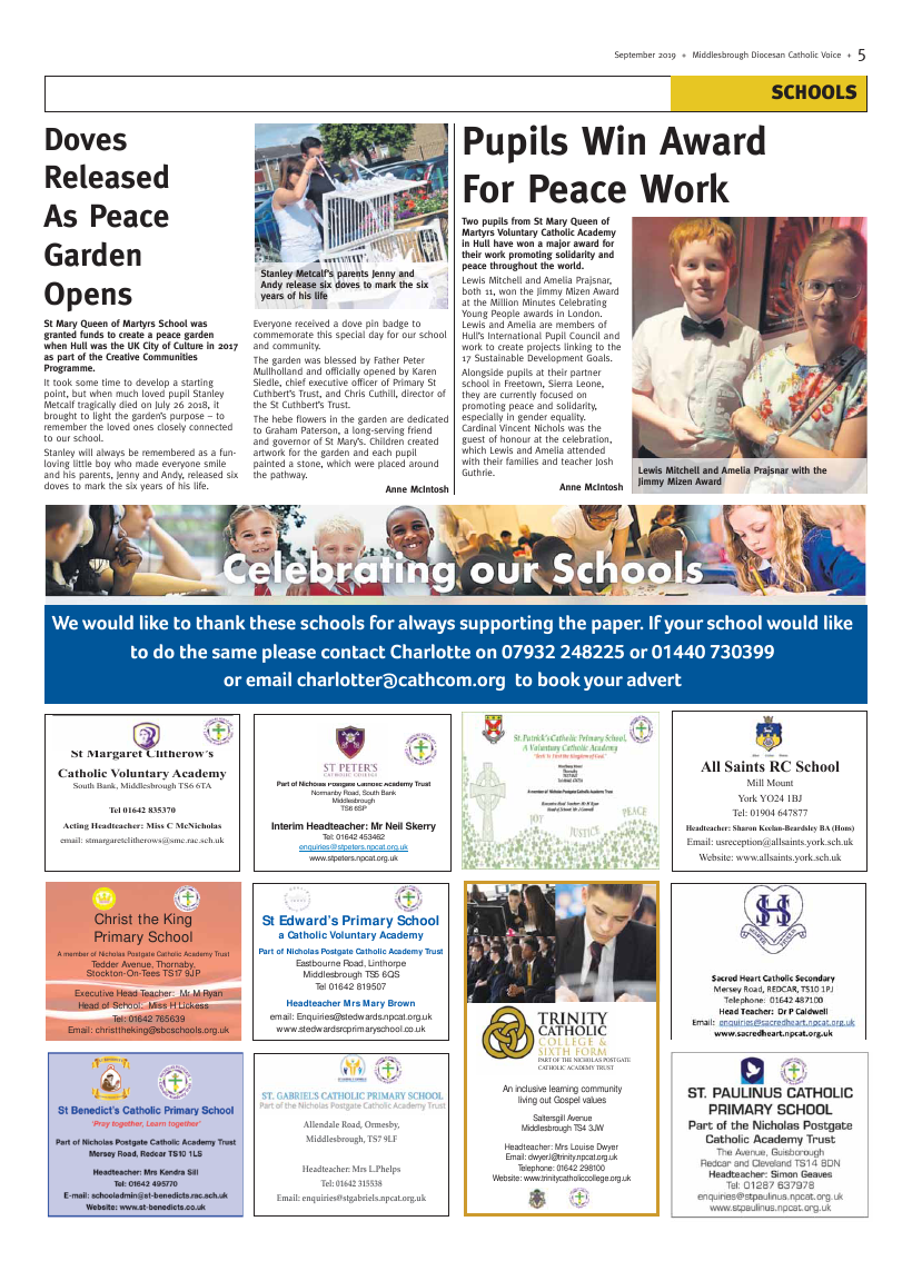 Sept 2019 edition of the Middlesbrough Voice - Page 