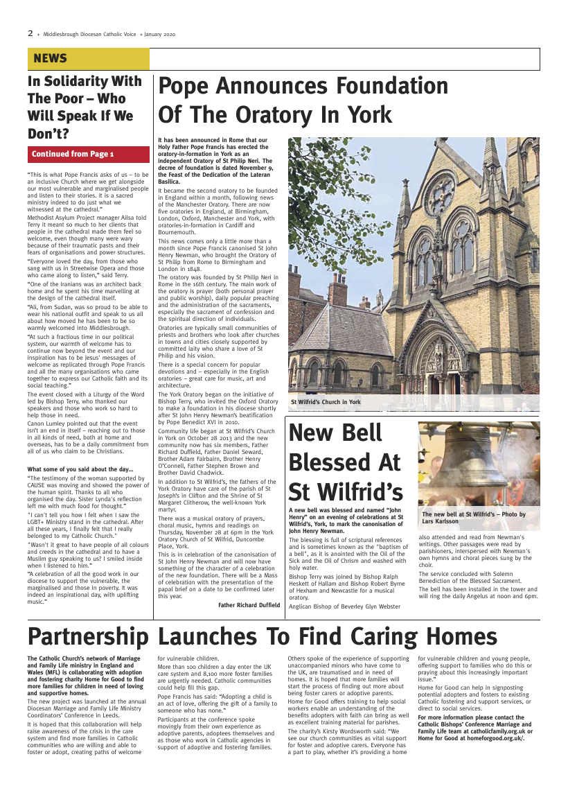 Jan 2020 edition of the Middlesbrough Voice