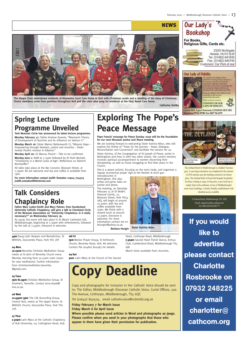 Feb 2020 edition of the Middlesbrough Voice