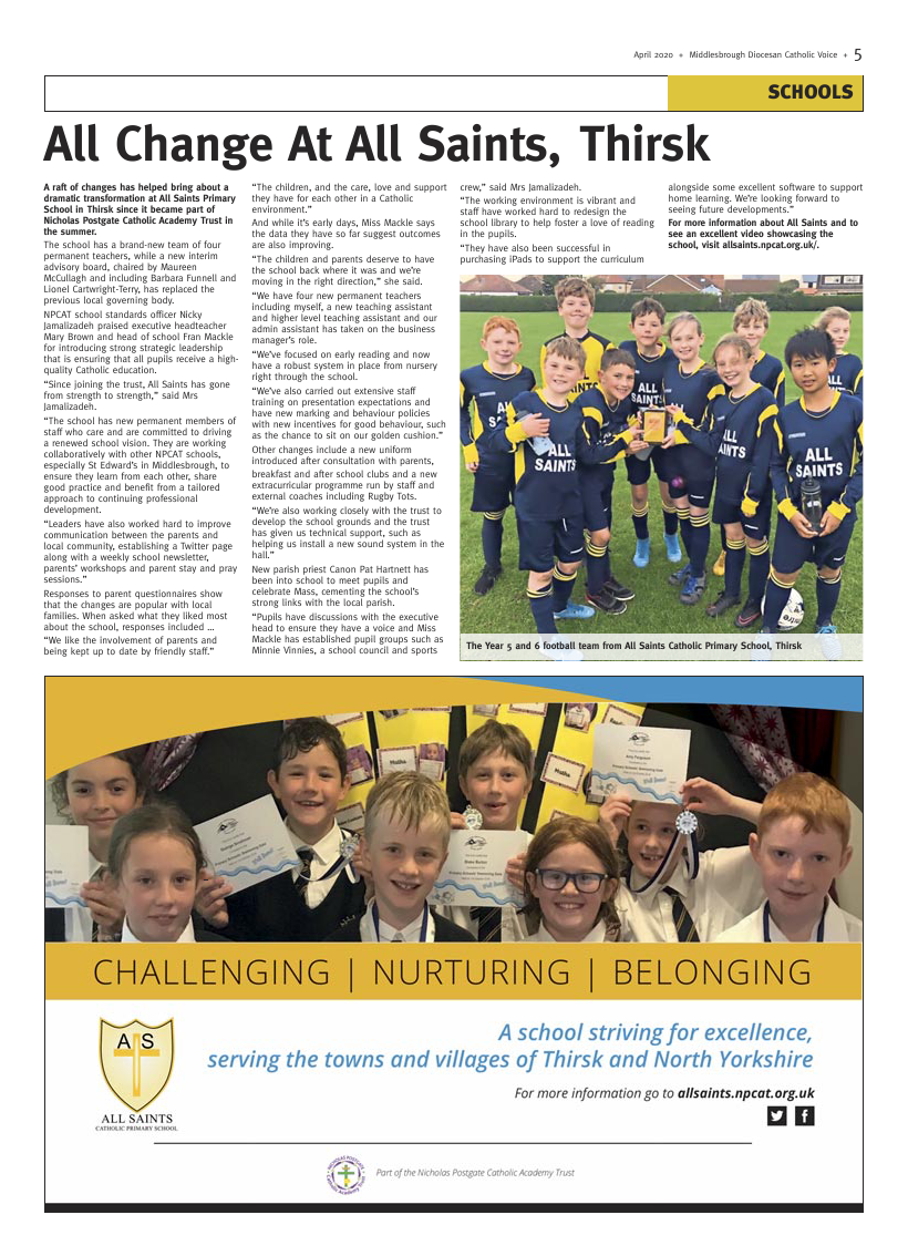 Apr 2020 edition of the Middlesbrough Voice