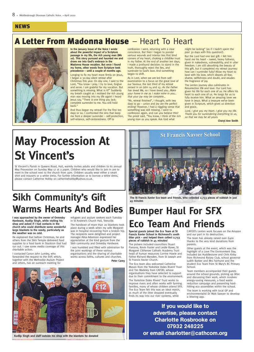 Apr 2020 edition of the Middlesbrough Voice