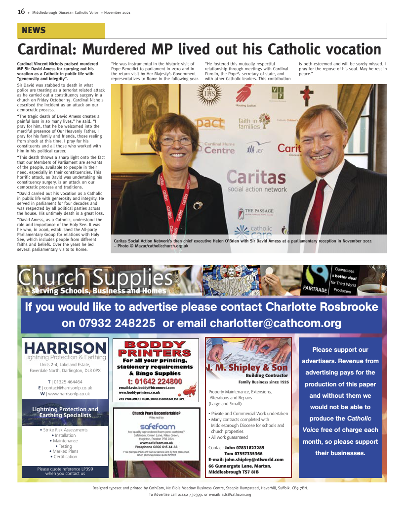 Nov 2021 edition of the Middlesbrough Voice