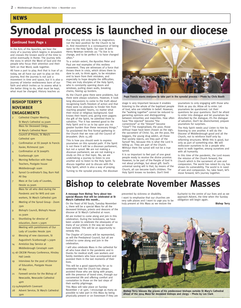 Nov 2021 edition of the Middlesbrough Voice