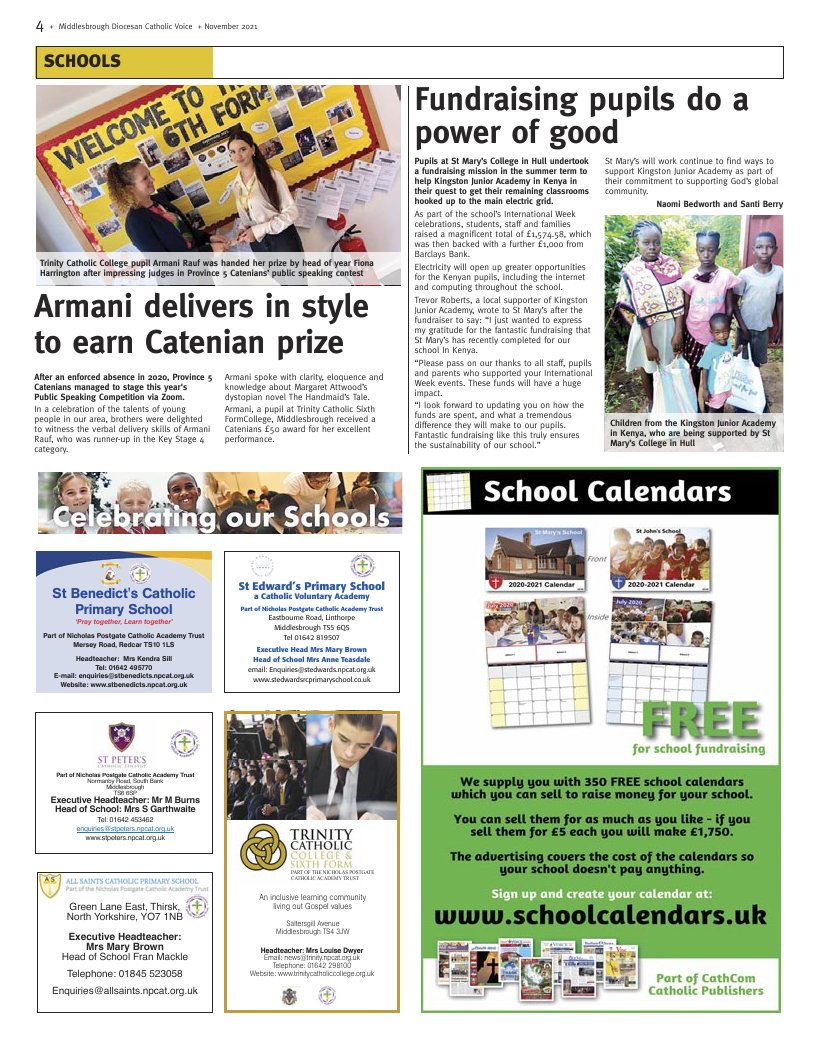 Nov 2021 edition of the Middlesbrough Voice